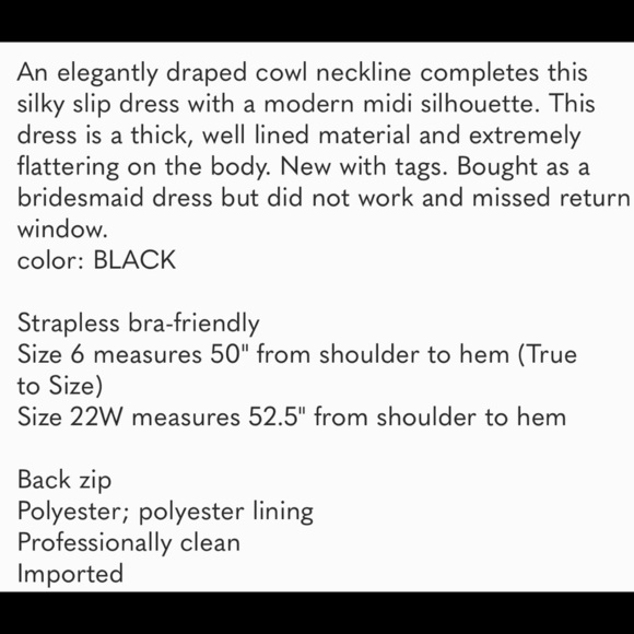 NWT BHLDN Cali Satin Midi Dress sizes 2 and 6 - Picture 4 of 17